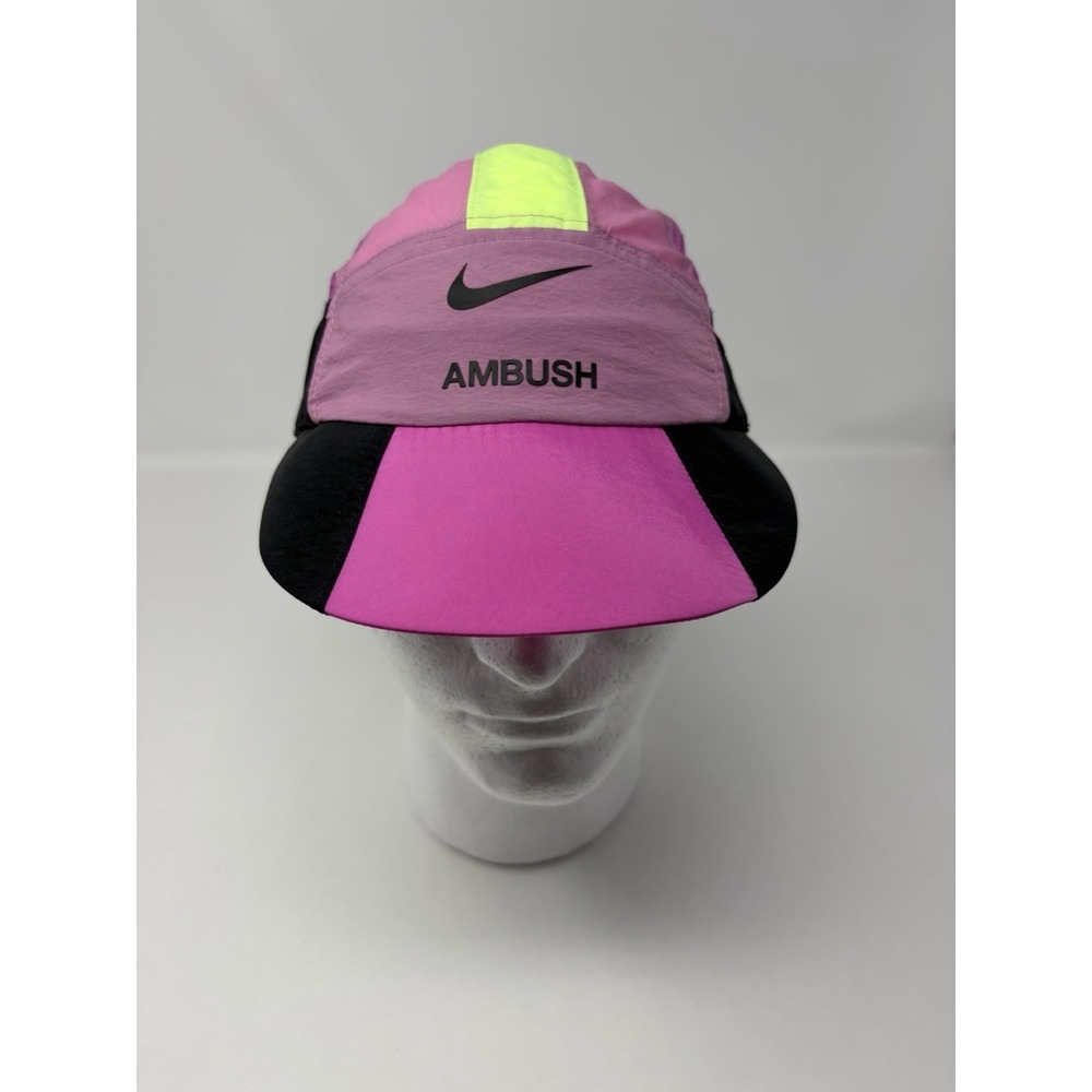 Nike x Ambush AW84 Dri-Fit 5-Panel Cap Wide Brim Hat Magic Flamingo Pink